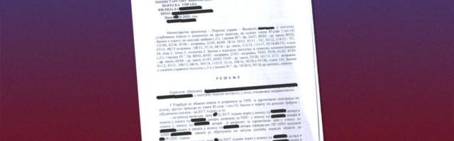 Ovo je rešenje PU kojim je frilenseru retroaktivno naplaćeno 4 godine poreza sa kamatom