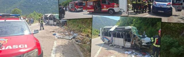 Devojka iz Srbije poginula u kombiju smrti u Crnoj Gori: Poznato stanje povređenog deteta (FOTO)