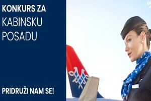 Највећи конкурс за кабинску посаду "Ер Србије" у последњих пет година
