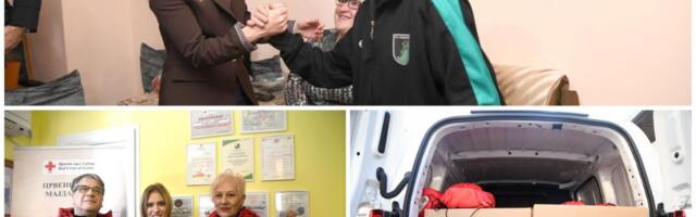 SRBIJA JE POKAZALA SLOGU I JEDINSTVO: Ministarstvo za rad, zapošljavanje, boračka i socijalna pitanja  obezbedilo 150 paketa pomoći domaćinstvima u Majdanpeku