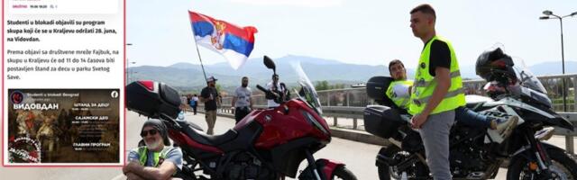 Opet uvlače decu u politiku: Blokaderi spremaju štand za decu u Kraljevu