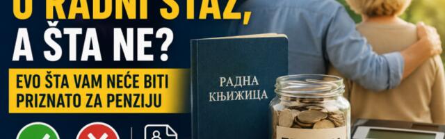 Mnogi će se iznenaditi: Evo šta se računa u radni staž, a šta vam neće biti priznato za penziju