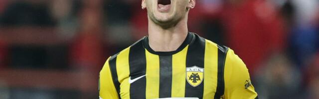 Luka Jović ne može sve sam: Srbin dao dva gola, AEK prosuo bodove i pao na treće mesto grčkog prvenstva! /VIDEO/