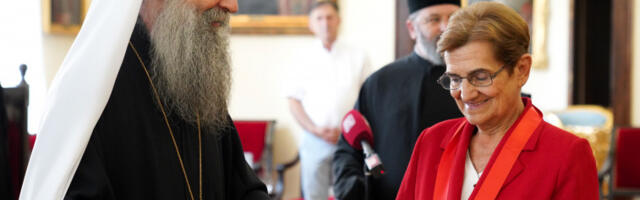 Патријарх одликовао Даницу Маринковић