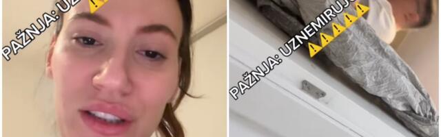 UZNEMIRUJUĆE! JEZIVE SCENE IZ KUPATILA: Kristina objavila snimak na kom Kristijan muči psa – njeno objašnjenje ledi krv u žilama! (FOTO)