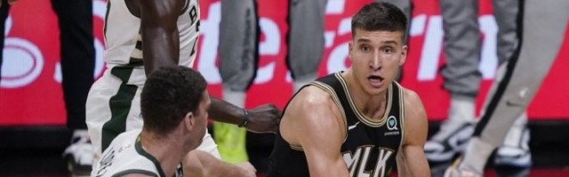 BUM, BUM BOGDANOVIĆ! Srbin zatrpao koš Baksa, ali nije uspeo da sruši Milvoki! /VIDEO/
