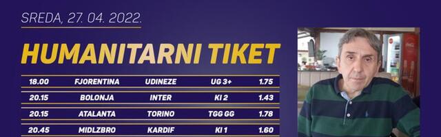 Humanitarni tiket u podne: Vladimir Ilić tipuje za odeljenje hirurgije OB Čačak