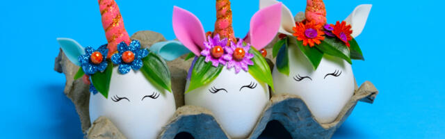 Ovog Uskrsa napravite čarobna jednorog jaja