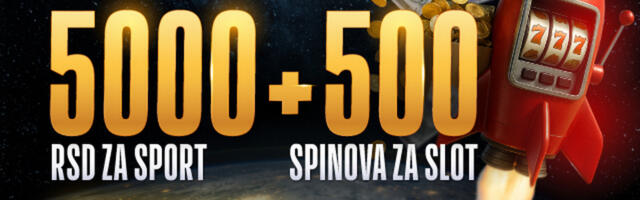 BONUS KAO IZ BAJKE: Registruj se i osvoji 5.000 DINARA + 500 SPINOVA!