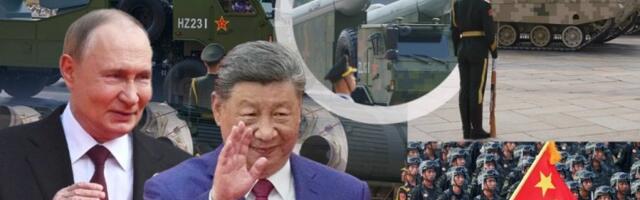 NUKLEARNA RAKETA DOMETA 20.000 KILOMETARA I ROBOTI-VUKOVI! Kina prestravila svet na vojnoj paradi, evo kako su Putin, Kim i Vučić reagovali na novo naoružanje (FOTO, VIDEO)