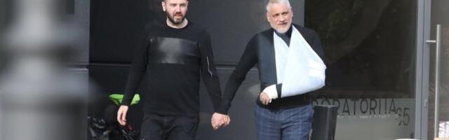 Stigli u policijsku stanicu: Čeda Jovanović i Kos u pratnji advokata došli da daju izjavu