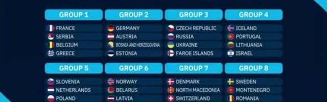 Orlovi sa Francuzima, Belgijancima i Grcima za EP 2022.