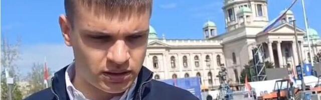 STUDENT MILUTIN MIJOVIĆ: Od skupa očekujemo da će nastava na fakultetima krenuti u najkraćem roku (VIDEO)
