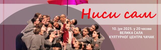 Godišnji koncert Baletskog studija “Adagio AS“: Nisi sam