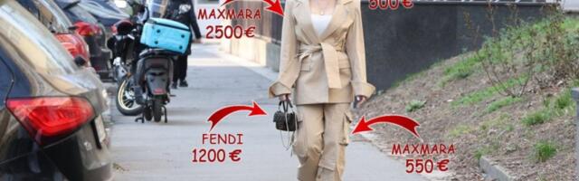 Na suđenje za pranje novca došla u luksuzu: Autfit žene Marka Miljkovića vredi više hiljada evra
