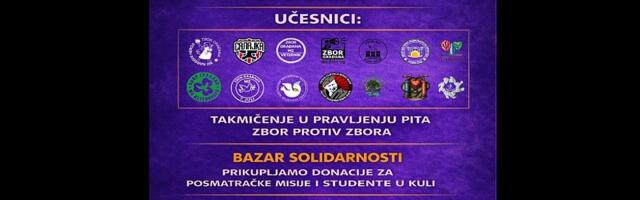 Novosadski zborovi danas prikupljaju novac za posmatračke misije, biće i takmičenje u pravljenju pita