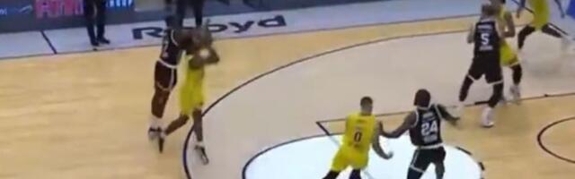 Šokantan koš kojim je Makabio srušio Partizan (VIDEO)