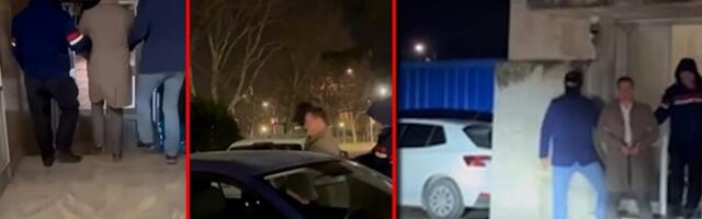 Ekskluzivno: Ovako je policija uhapsila advokata Čedomira Stojkovića - izveden s lisicama na rukama (VIDEO)