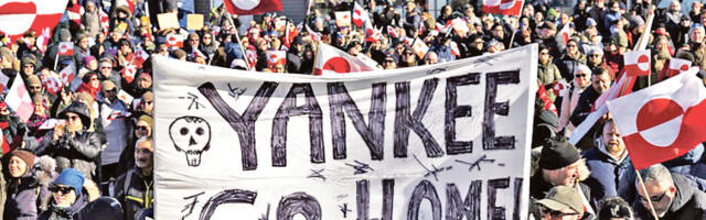 Са­ве­зни­штво Аме­ри­ке и Евро­пе на „грен­ланд­ском” ле­ду