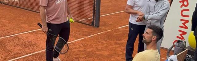 Đoković došao u Rim, a sa njim i novo lice: Nekada je pomagao Ani Ivanović, sada će Novaku!