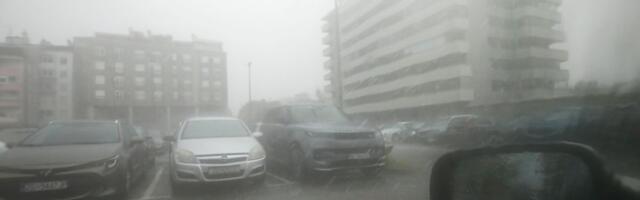 Veliko nevreme u Hrvatskoj: U Zagrebu obilne padavine, grad u Međimurju i Zagorju