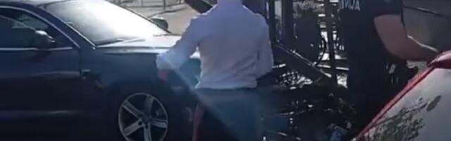 Drama na Dorćolu: Automobil uleteo u restoran kod SC "Milan Gale Muškatirović" (FOTO/VIDEO)