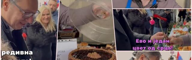 "PREDSEDNIČE, JA IMAM NEŠTO ZA VAS!" Hit-snimak koji se prepričava! Naišao Vučić, a gospođa njemu ovako: Čula sam na televiziji da ste rekli..."(VIDEO)