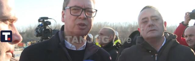 Vučić se obraća sa Golupca: Od Beograda do Golupca uskoro za sat i 15 minuta