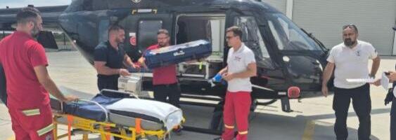 Beba rođena pre dva dana hitno prebačena u Beograd: MUP Republike Srpske digao helikopter