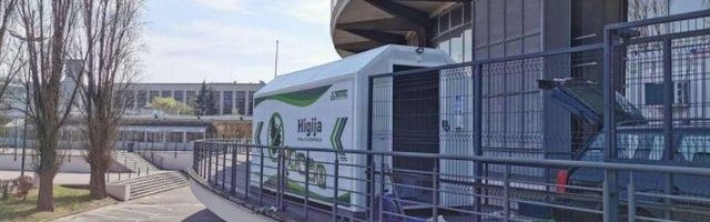 POSTAVLJEN TUNEL ZA DEZINFEKCIJU NA SAJMU! Uslovi za borbu protiv koronavirusa sve bolji! (Video)