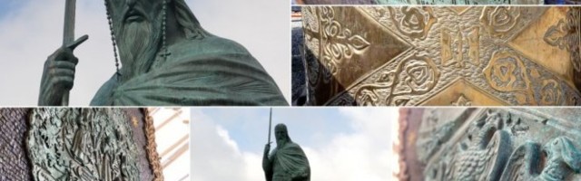 VELELEPNI SPOMENIK STEFANU NEMANJI težak je čak 80 tona I JEDINSTVEN JE U SVETU! U šlemu je muzej na otvorenom i može da stane 50 ljudi! Foto/Video