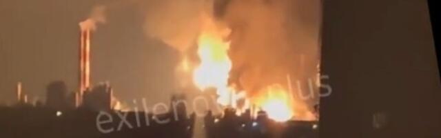 Pogođena jedna od najvećih ruskih petrohemija (VIDEO)