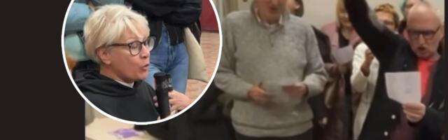 (VIDEO) Jezivo! Blokaderi u Kuli besramno vređali patrijarha i SPC