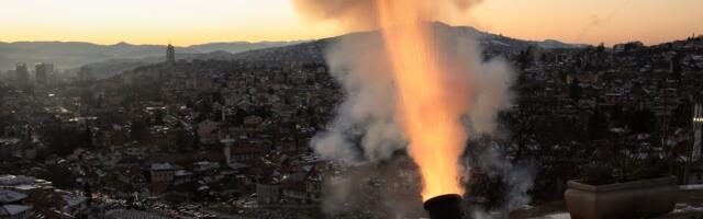 Pucanj topa sa Žute tabije u Sarajevu najavio završetak posta i kraj meseca ramazana