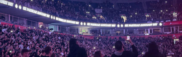 EMOTIVNIJE NE MOŽE: Koreografija grobara za Vujoševića tera suze na oči (FOTO, VIDEO)