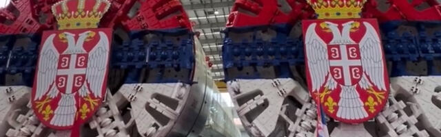 Ministar Mali objavio impresivan snimak: Kinezi izgradili ogromne “krtice” za metro u Beogradu