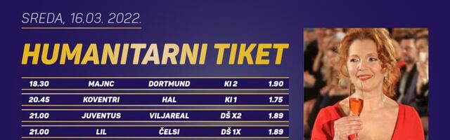 Humanitarni tiket u podne: Tanja Bošković  tipuje za Institut za zdravstvenu zaštitu majke i deteta Srbije „Dr Vukan Čupić“