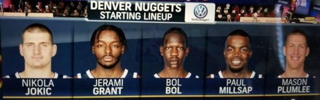 Najviša petorka u NBA! Denver poslao Jokića na pleja