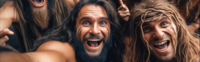 Kako bi izgledali selfiji da su ih pravili kromanjonci, samuraji i drugi ljudi kroz istoriju?