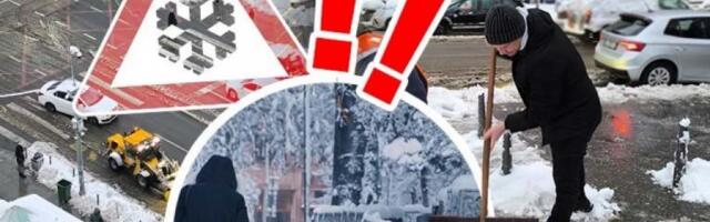 DO 15 CENTIMETARA NOVOG SNEGA! U Srbiji danas snežne padavine i ledena kiša!