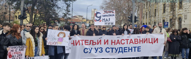 Studenti najavili novi protest 1. marta u Nišu