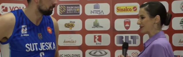 Bizarna situacija u Crnoj Gori: Novinarka upitala košrkaša hoće li njegova ekipa nastaviti da gubi, evo šta joj je on odgovorio /VIDEO/
