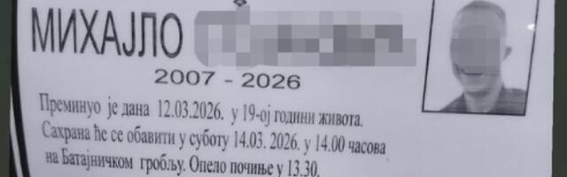 "MOJ MIHAJLO JE BIO..." Potresne reči oca tinejdžera poginulog kod Ugrinovaca: "Zadesila me je najveću muka, izgubio sam dete!" (FOTO)