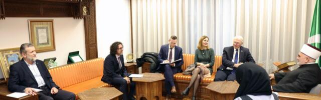 Predsjednik Mešihata primio ambasadora SAD u Beogradu
