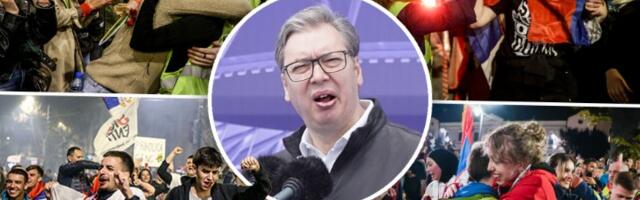 VUČIĆ U PROBLEMIMA Studentska - ne NJEGOVA Srbija