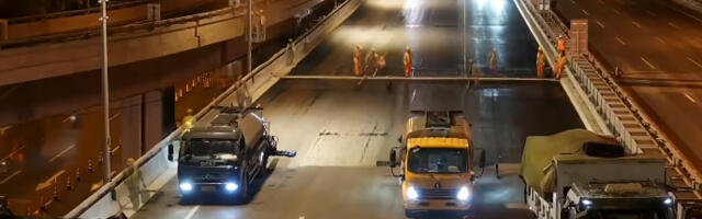 Autoput se “stvorio” preko noći: Pogledajte kako kineski putari asfaltiraju 2,5 km za šest sati (VIDEO)