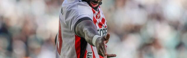 Šerif Ndiaje se opet obrukao: Skoplje videlo užasan penal bivšeg napadača Zvezde! /VIDEO/