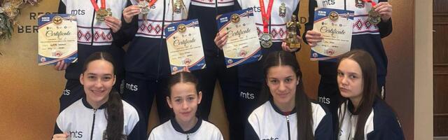 USPEH MLADIH SRPKINJA U RUMUNIJI! Nina Damjanović najbolja takmičarka!