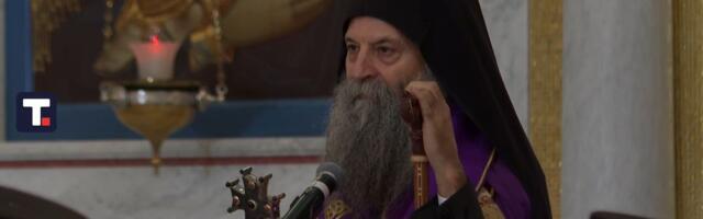 Patrijarh Porfirije na Cveti služio liturgiju u Hramu Sv. Save: Gospod nas poziva na pokajanje