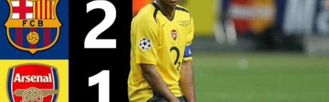 Sećate li se Pariza i 2006. godine? Arsenal posle dve decenije ponovo sanja trofej Lige šampiona